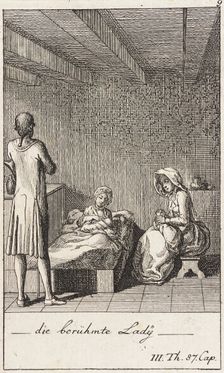 Plate 9 for Thomas Smollett's The Adventures of Peregrine Pickle 1785. Creator: Daniel Nikolaus Chodowiecki