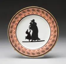 Plate, Coalport, c. 1805. Creators: Coalport Porcelain Factory, William Locke the Younger