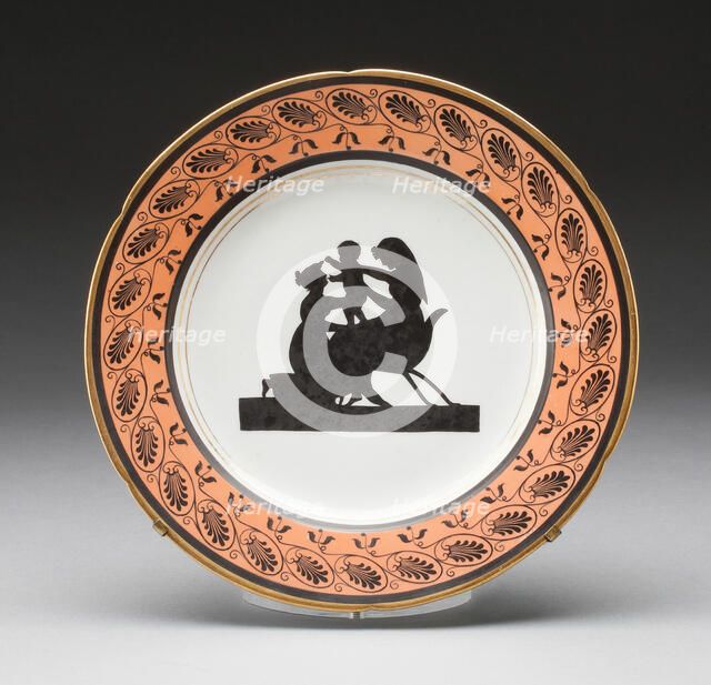 Plate, Coalport, c. 1805. Creators: Coalport Porcelain Factory, William Locke the Younger.