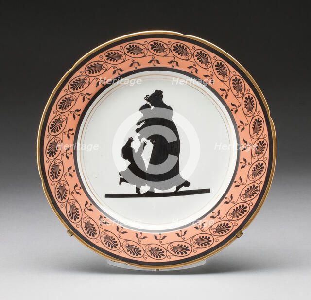 Plate, Coalport, c. 1805. Creators: Coalport Porcelain Factory, William Locke the Younger.