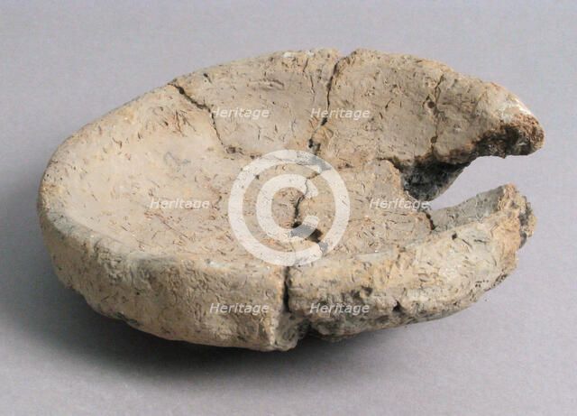 Plate, Coptic, 4th-7th century. Creator: Unknown.