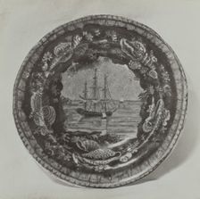 Plate - "Cadmus Anchored", c. 1936. Creator: Helmut Hiatt