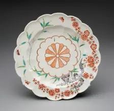 Plate, Chelsea, c. 1755. Creator: Chelsea Porcelain Manufactory