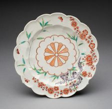 Plate, Chelsea, c. 1755. Creator: Chelsea Porcelain Manufactory