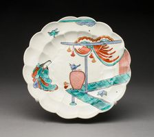 Plate, Chelsea, c. 1755. Creator: Chelsea Porcelain Manufactory