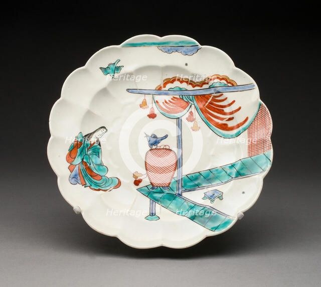Plate, Chelsea, c. 1755. Creator: Chelsea Porcelain Manufactory.