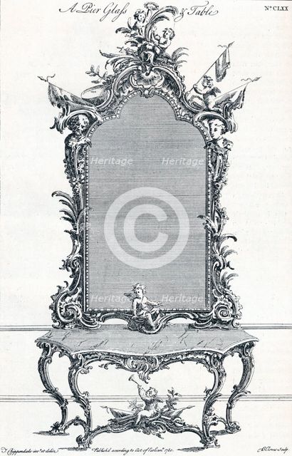 Plate CLXX. from Chippendale's Director, 1754, (1903). Artist: Butler Clowes