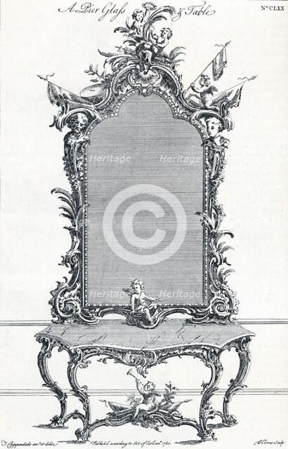 Plate CLXX. from Chippendale's Director, 1754, (1903). Artist: Butler Clowes