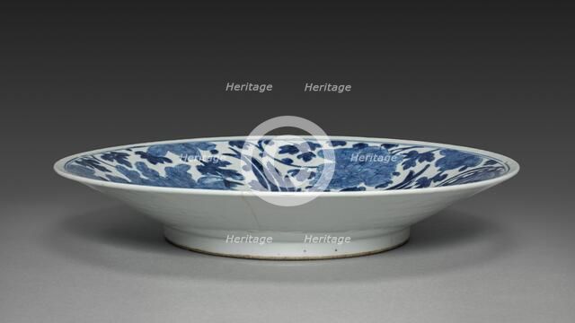 Plate: Arita Ware, 1615-1868. Creator: Unknown.