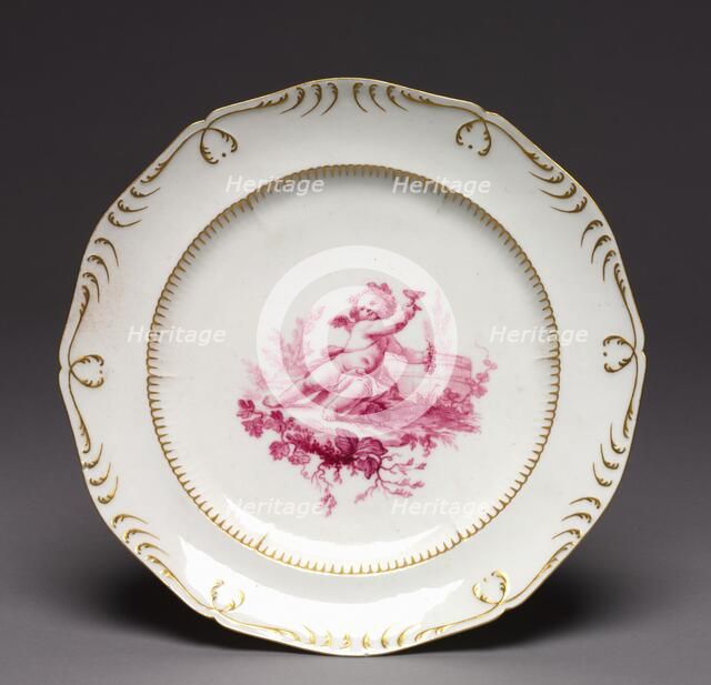 Plate (Assiette à cordonnet), 1752. Creator: Sèvres Porcelain Manufactory (French, est. 1740).