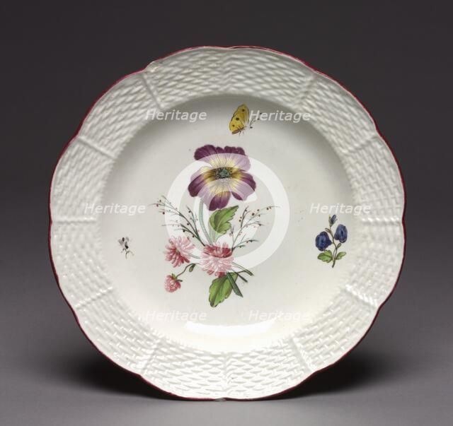 Plate (Assiette), c. 1757-60. Creator: Chantilly Porcelain Factory (French).
