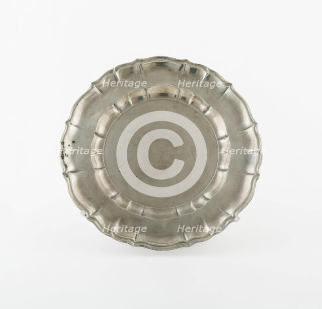 Plate, Austria, c. 1745. Creator: Anton Singer.