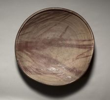 Plate: Bizen Ware, late 16th Century. Creator: Unknown