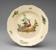 Plate, Burslem, c. 1770. Creator: Wedgwood