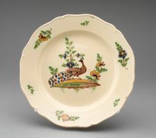 Plate, Burslem, c. 1770. Creator: Wedgwood