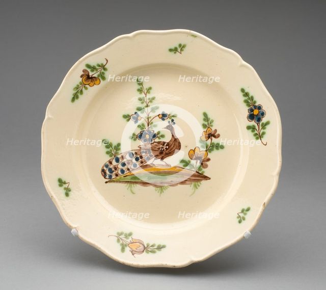 Plate, Burslem, c. 1770. Creator: Wedgwood.