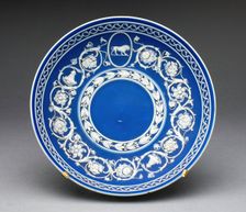 Plate, Burslem, c. 1780. Creator: Wedgwood