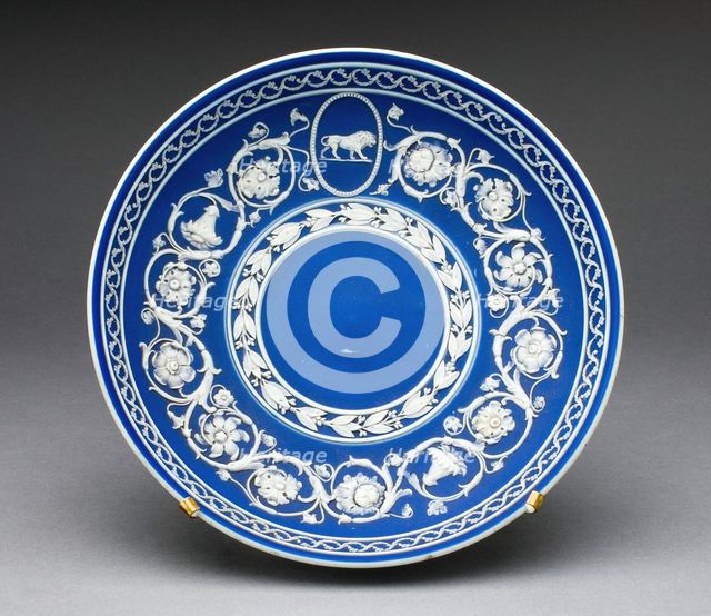 Plate, Burslem, c. 1780. Creator: Wedgwood.