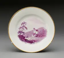 Plate, Burslem, c. 1820. Creator: Wedgwood