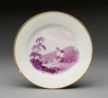 Plate, Burslem, c. 1820. Creator: Wedgwood