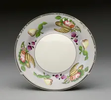 Plate, Burslem, c. 1840. Creator: Wedgwood