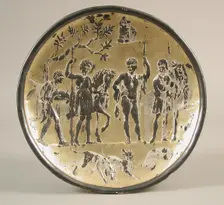 Plate, Byzantine, 19th century. Creator: Unknown