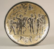 Plate, Byzantine, 19th century. Creator: Unknown