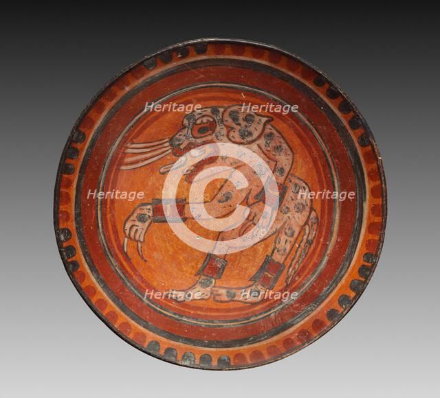 Plate, c. 800. Creator: Unknown.