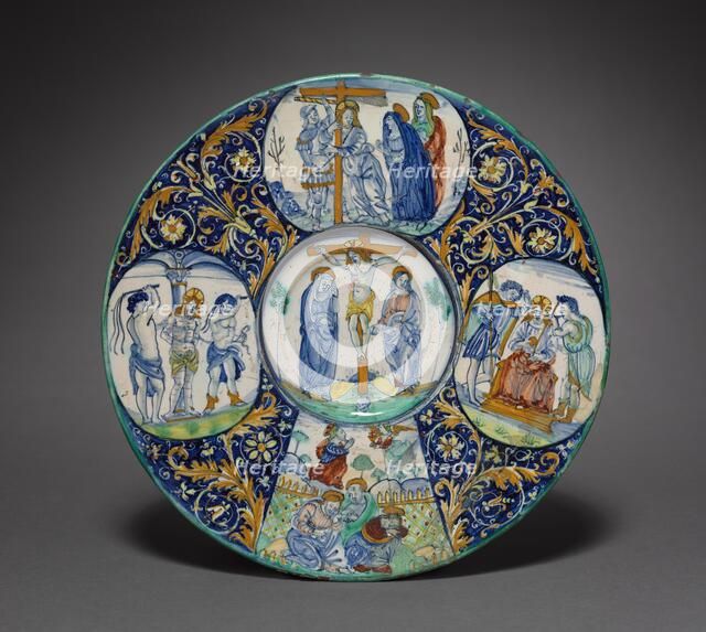 Plate, c. 1510. Creator: Painter of the Royal Procession (Italian).
