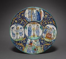 Plate, c. 1510. Creator: Painter of the Royal Procession (Italian)