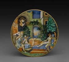 Plate, c. 1540-1544. Creator: Unknown