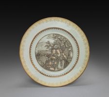 Plate, c. 1750-1760. Creator: Bernard Picart (French, 1673-1733), after a design by