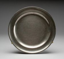 Plate, c. 1789. Creator: Thomas Badger