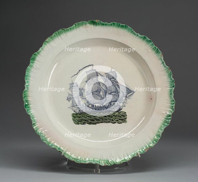Plate, c. 1780/1810. Creator: Unknown.