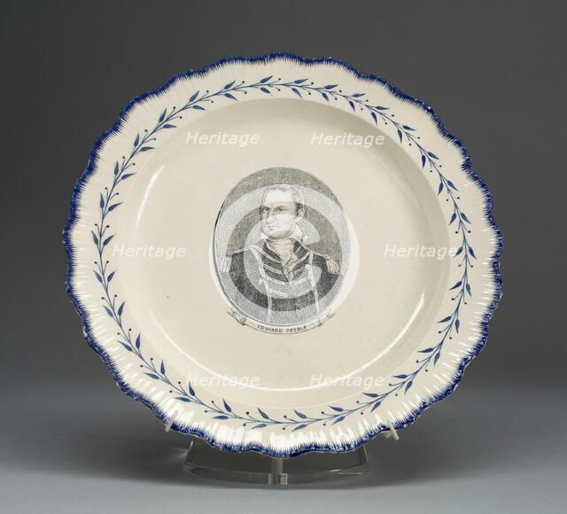 Plate, c. 1790. Creator: Unknown.