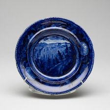 Plate, c. 1825. Creator: Unknown