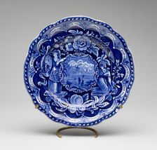 Plate, c. 1826. Creator: James and Ralph Clews