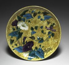 Plate, c. 1880-1890. Creator: Theodore Deck (French, 1823-1891)