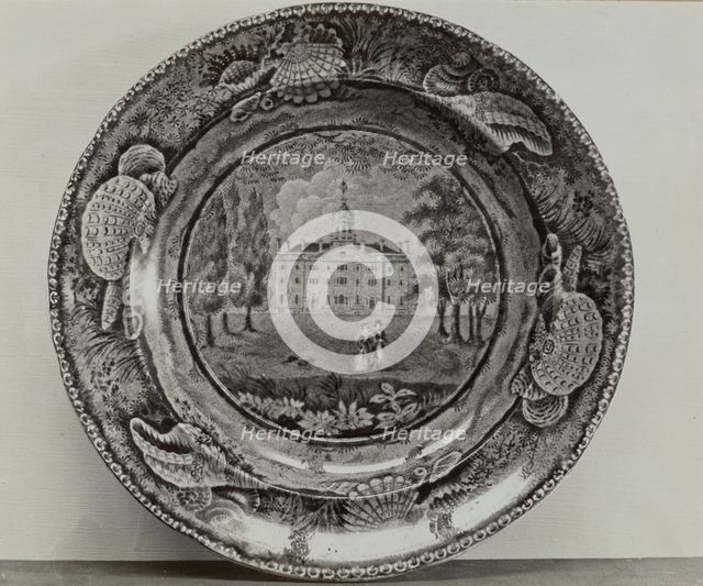 Plate, c. 1936. Creator: Helmut Hiatt.