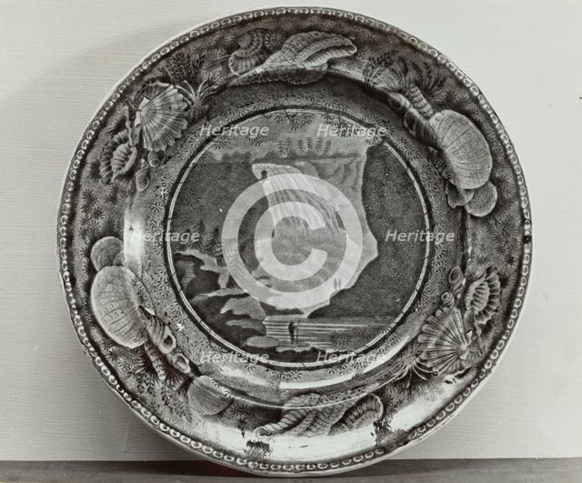 Plate, c. 1936. Creator: Helmut Hiatt.