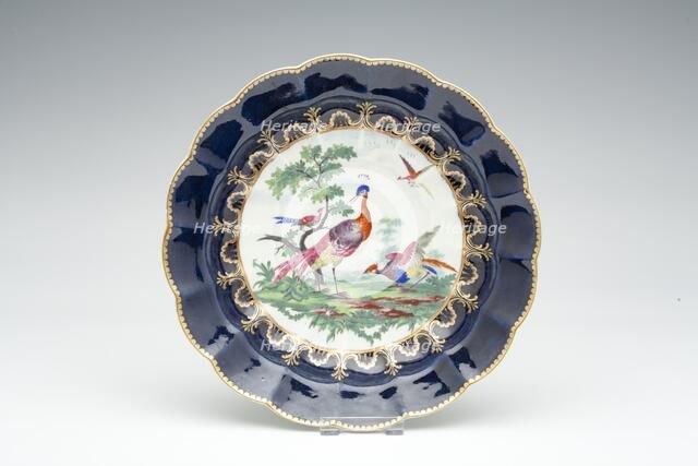 Plate, c1770-1775. Artist: Unknown.