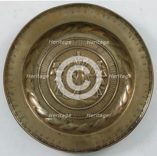 Plate, German, ca. 1500. Creator: Unknown.