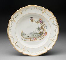 Plate, Germany, 18th century. Creator: Unknown