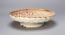Plate, Gubbio, c.1500/50. Creator: Unknown