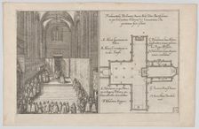 Plate D: Election and Coronation of Emperor Maximilian II, 1612., 1612. Creator: Anon