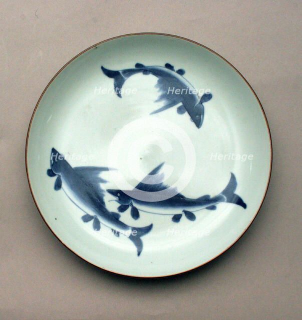 Plate, Edo period (1603-1868), 18th century. Creator: Unknown.