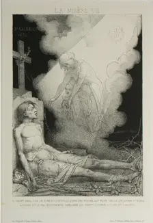 Plate Eight from Misery, 1851. Creator: Charles Rambert
