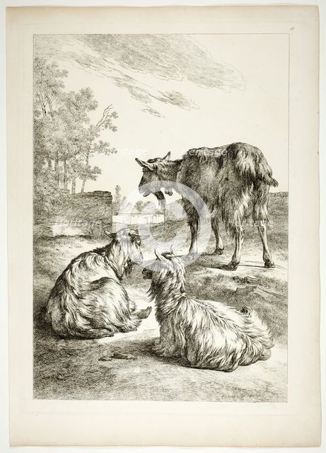 Plate Eighteen of 38 from Oeuvres de J. B. Huet, 1796–99. Creator: Jean Baptiste Marie Huet.