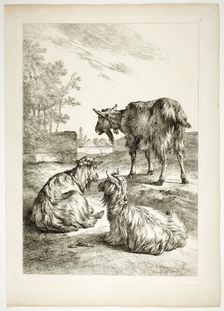 Plate Eighteen of 38 from Oeuvres de J. B. Huet, 1796–99. Creator: Jean Baptiste Marie Huet