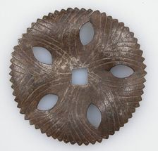 Plate, European, 15th century or later. Creator: Unknown